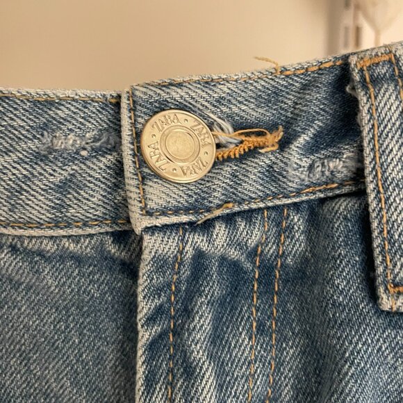 High Rise Dad Jean Shorts - Picture 2 of 3